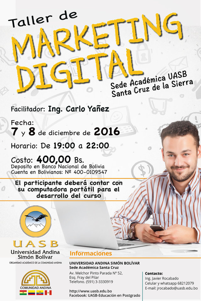 Taller De Marketing Digital - UASB Santa Cruz – Universidad Andina ...